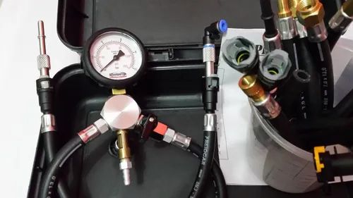 Manômetro De Teste Pressãovazã. Bomba Eletrica Carro E Moto